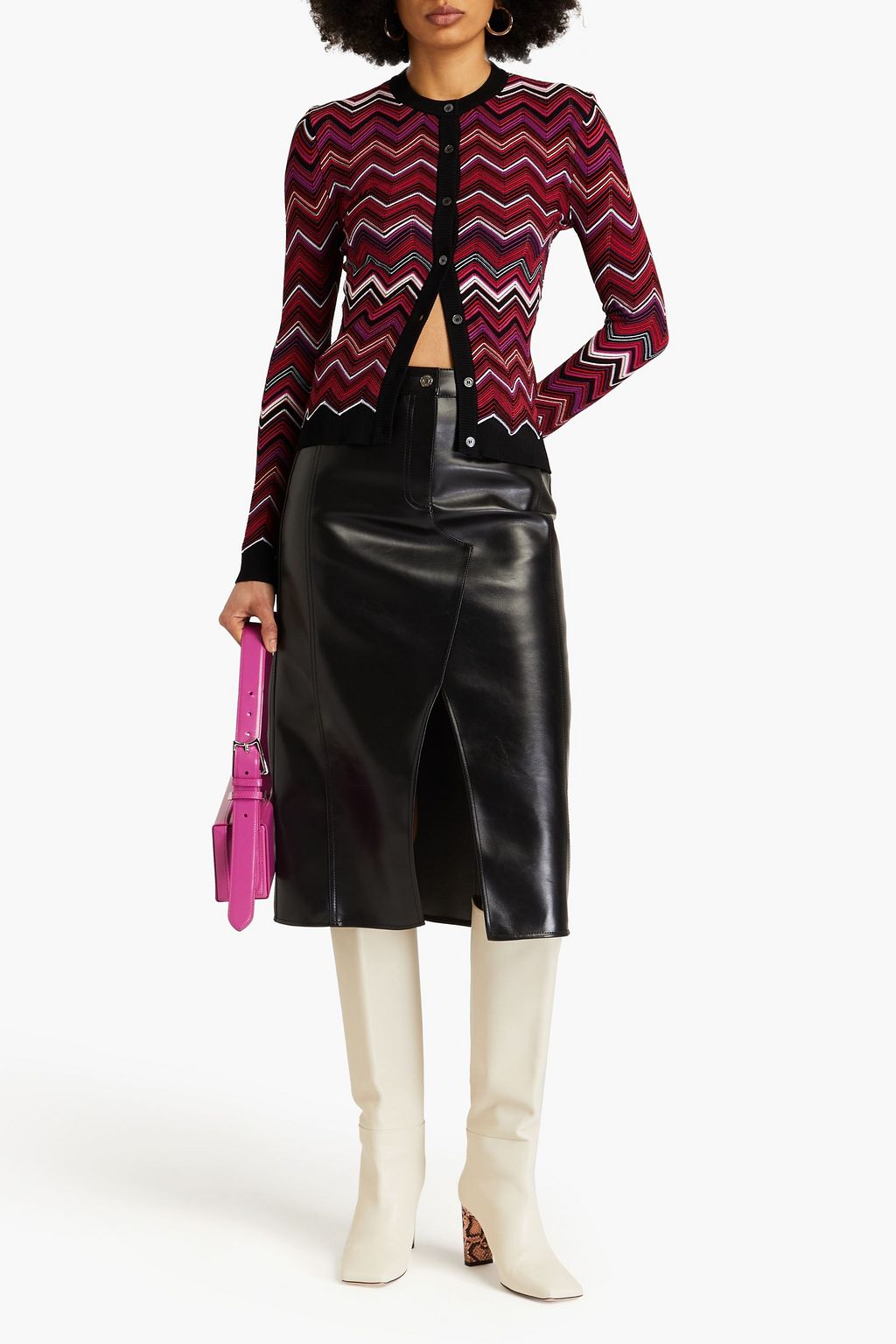 MISSONI Crochet-knit cardigan