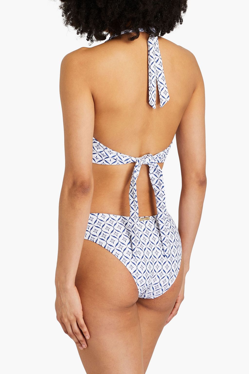 HEIDI KLEIN Capri printed mid-rise bikini briefs