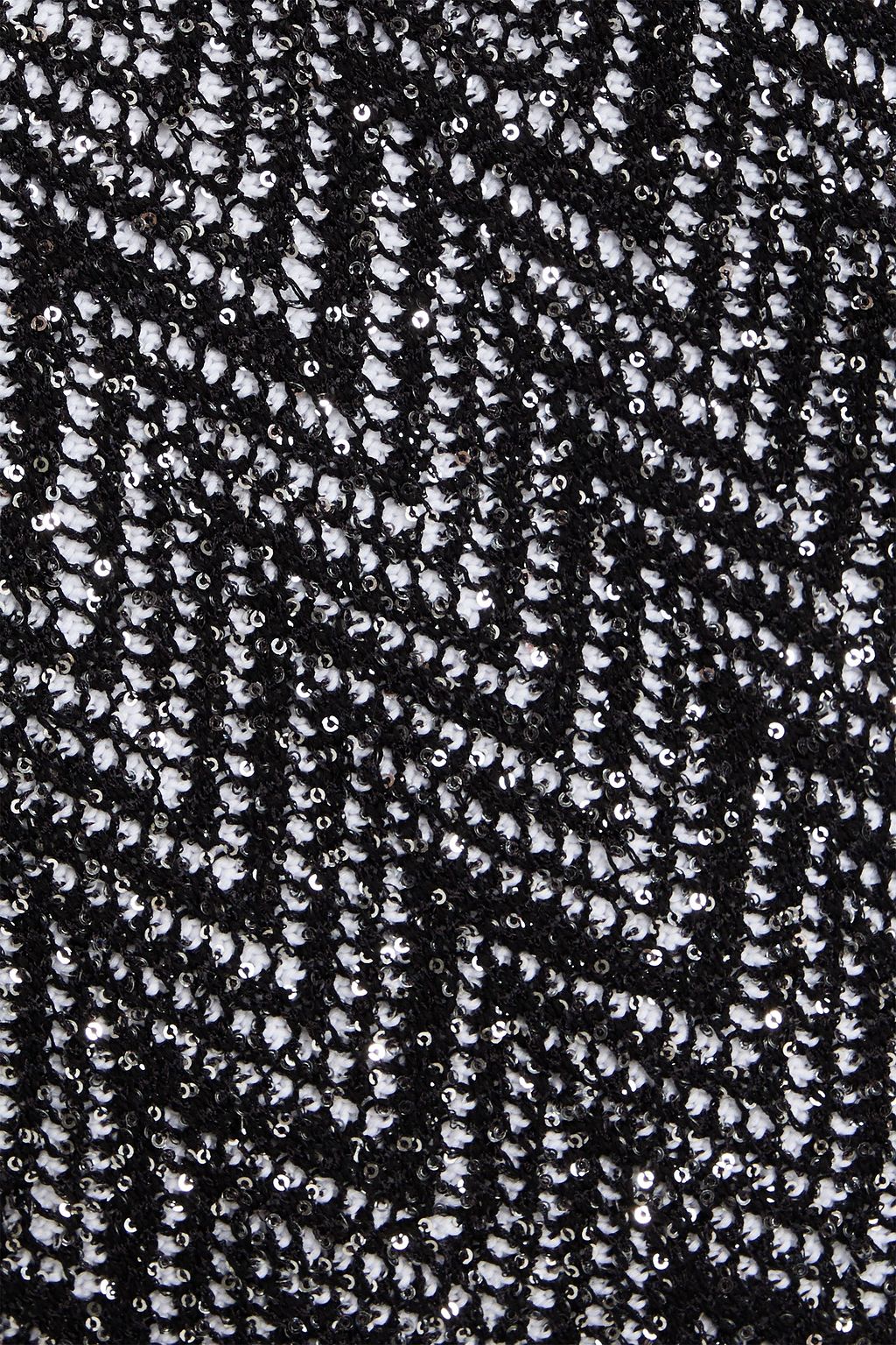 MISSONI Sequin-embellished crochet-knit sweater