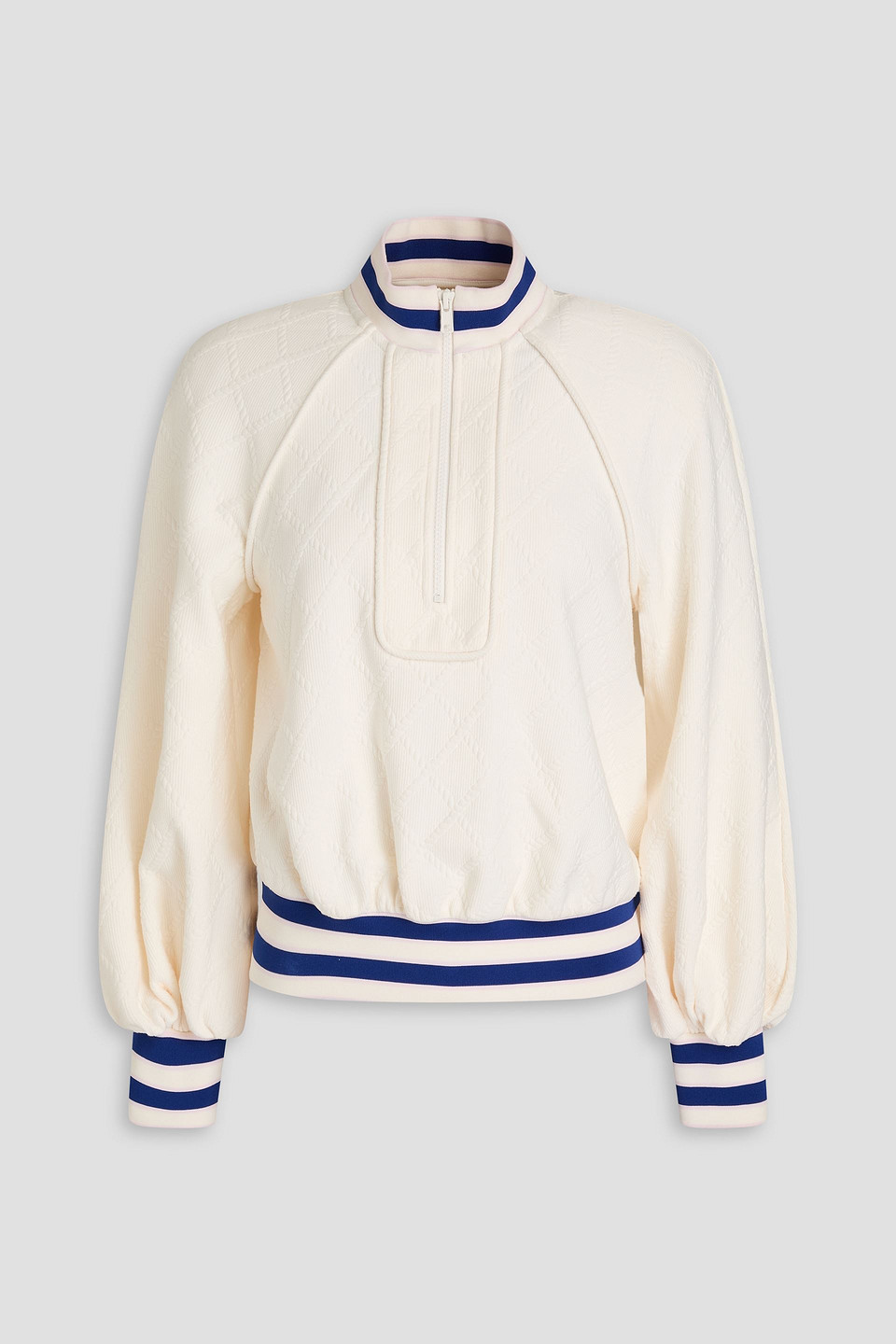 Zimmermann Jacquard-knit Sweater In Ivory