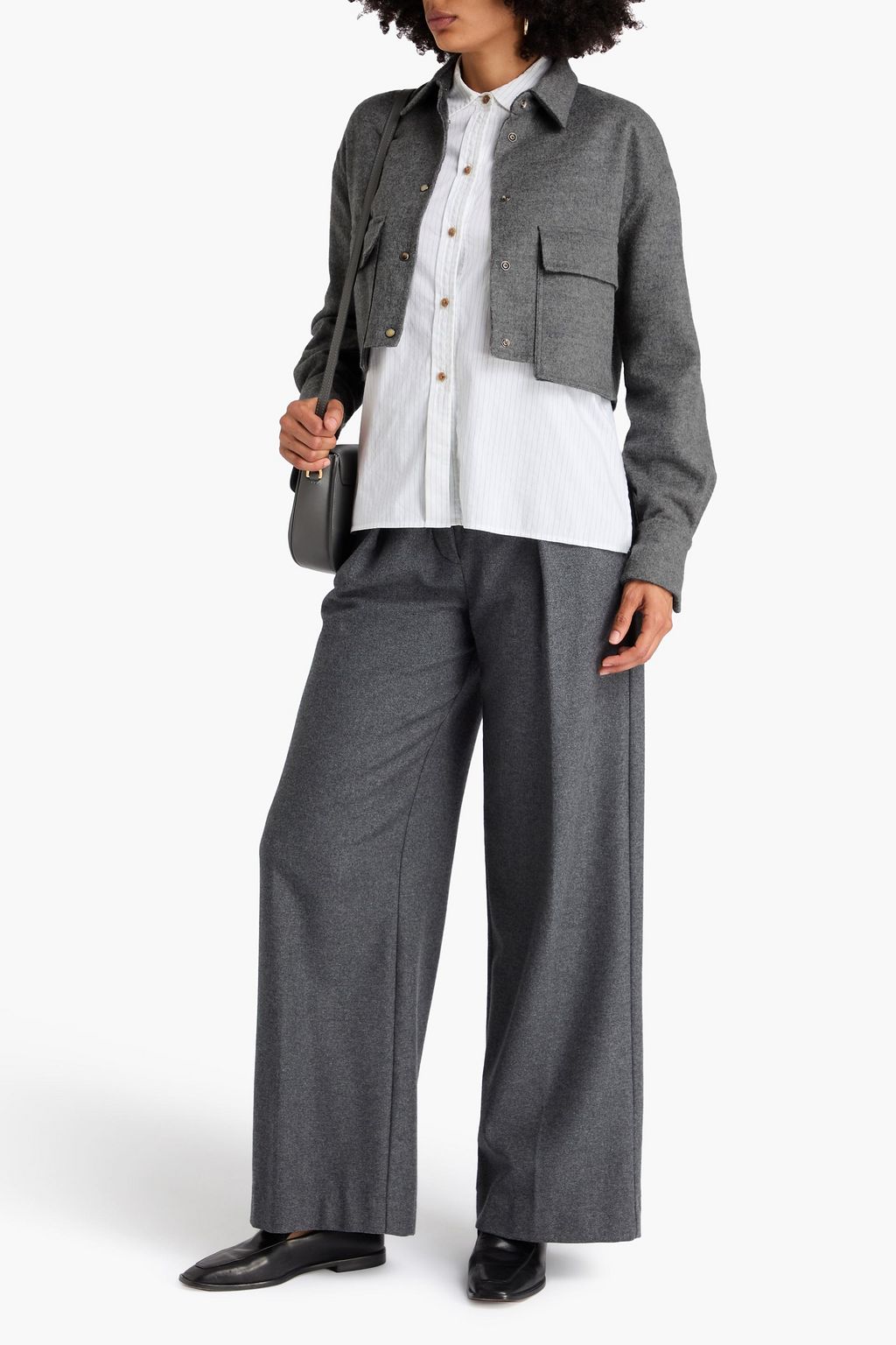 BRUNELLO CUCINELLI Jacke aus Wollfilz