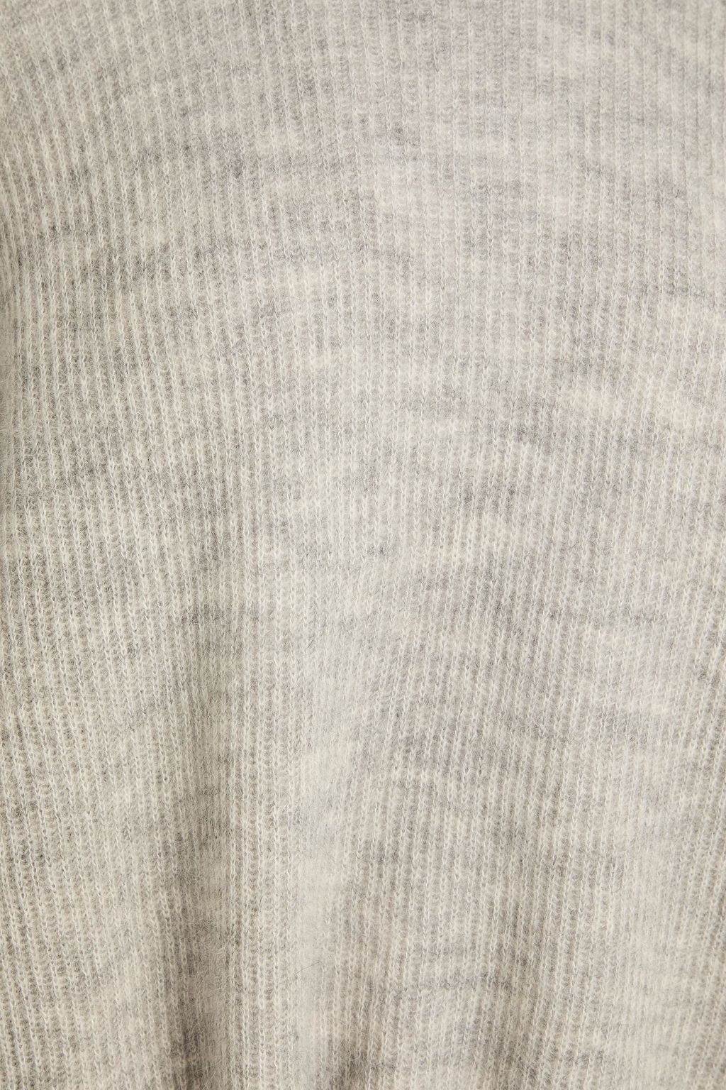 BRUNELLO CUCINELLI Ribbed mohair-blend turtleneck sweater