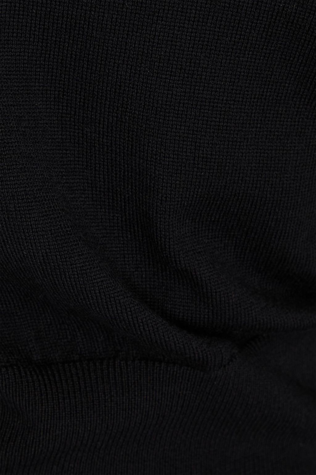 ZIMMERMANN Pussy bow merino wool turtleneck sweater