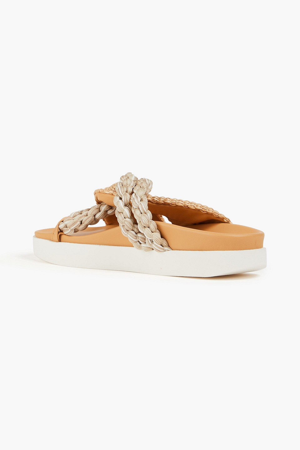 Zimmermann Woven Cord Slides In Camel