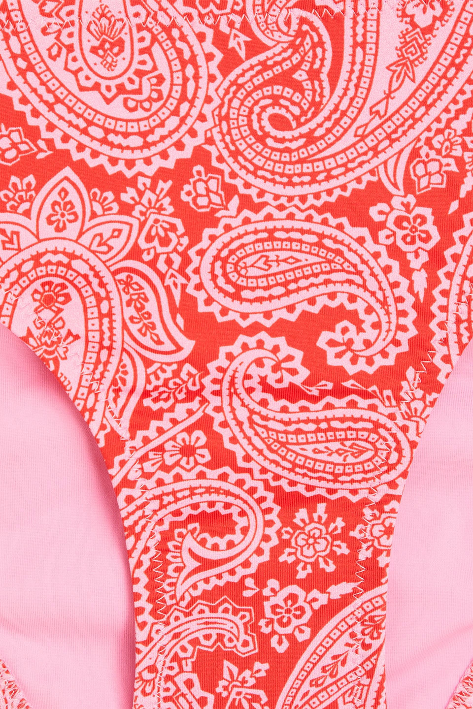 Heidi Klein Tangier Paisley-print Low-rise Bikini Briefs In Red