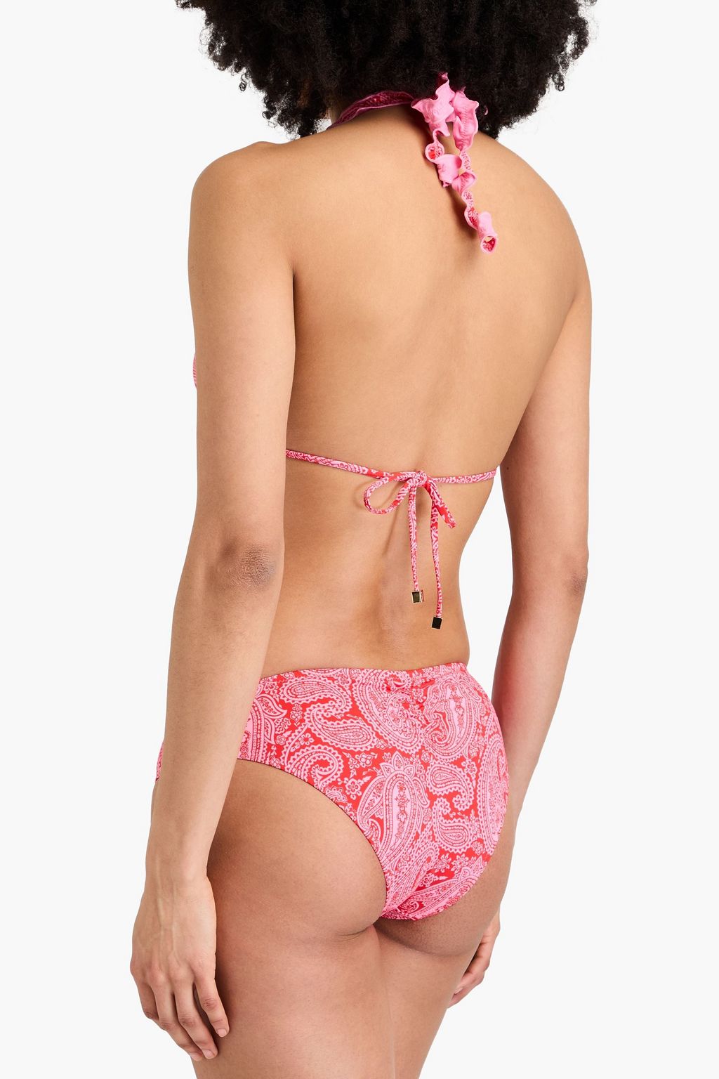 HEIDI KLEIN Tangier paisley-print triangle bikini top