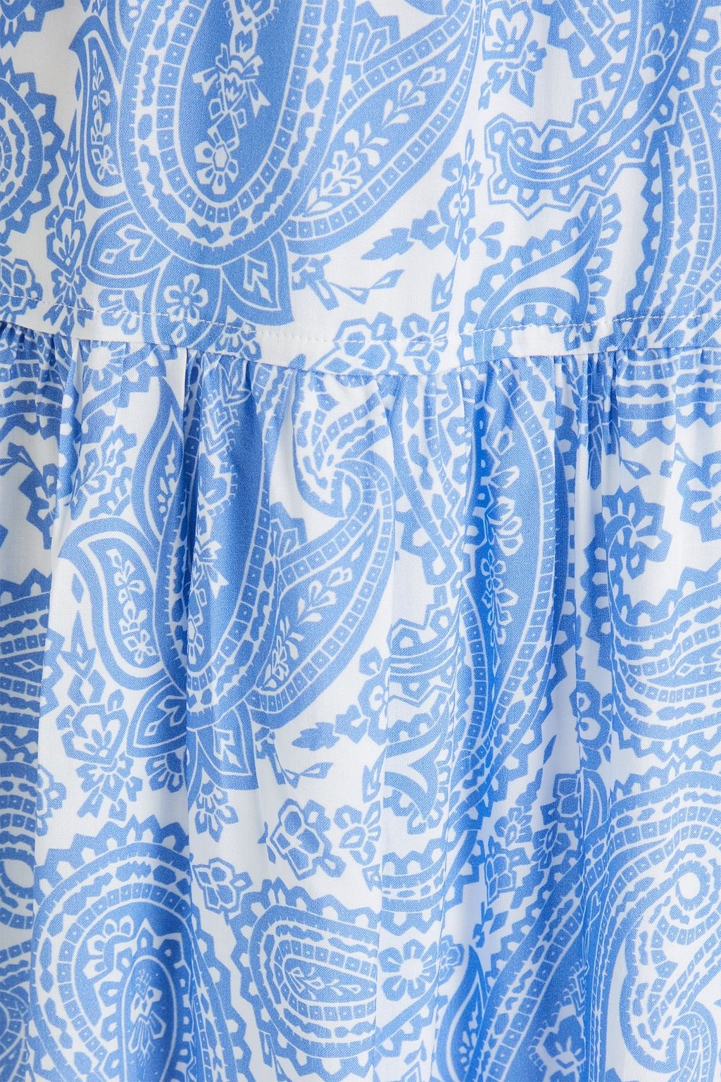 HEIDI KLEIN Cape Mala paisley-print mousseline mini dress