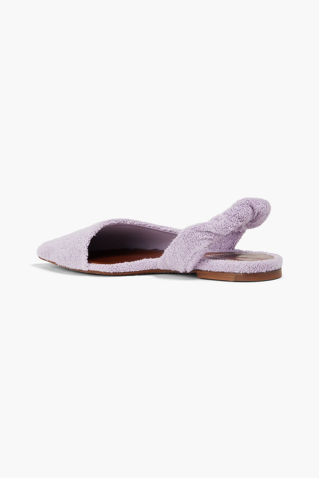 ZIMMERMANN Terry slingback point-toe flats