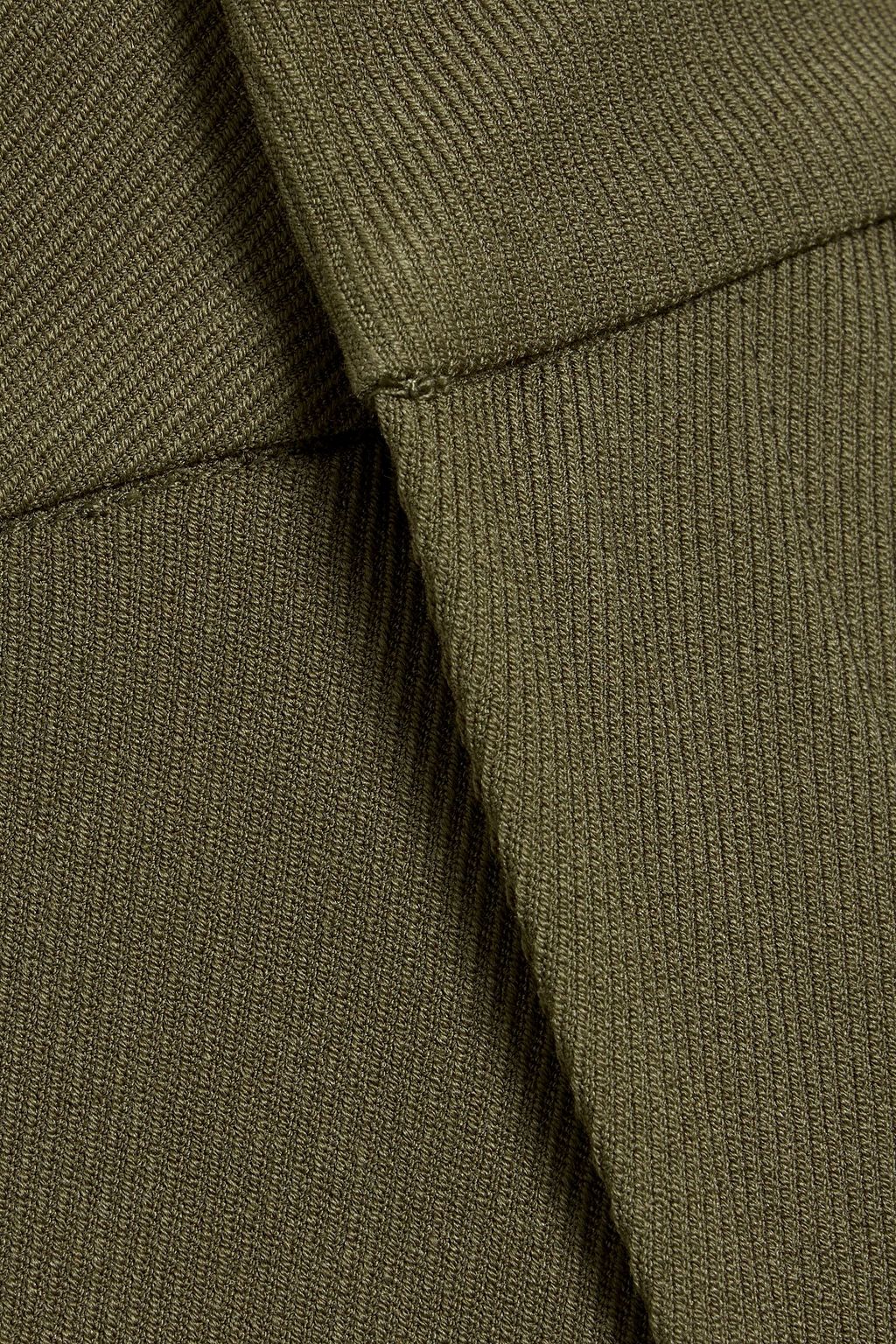 STAUD Twill wide-leg pants