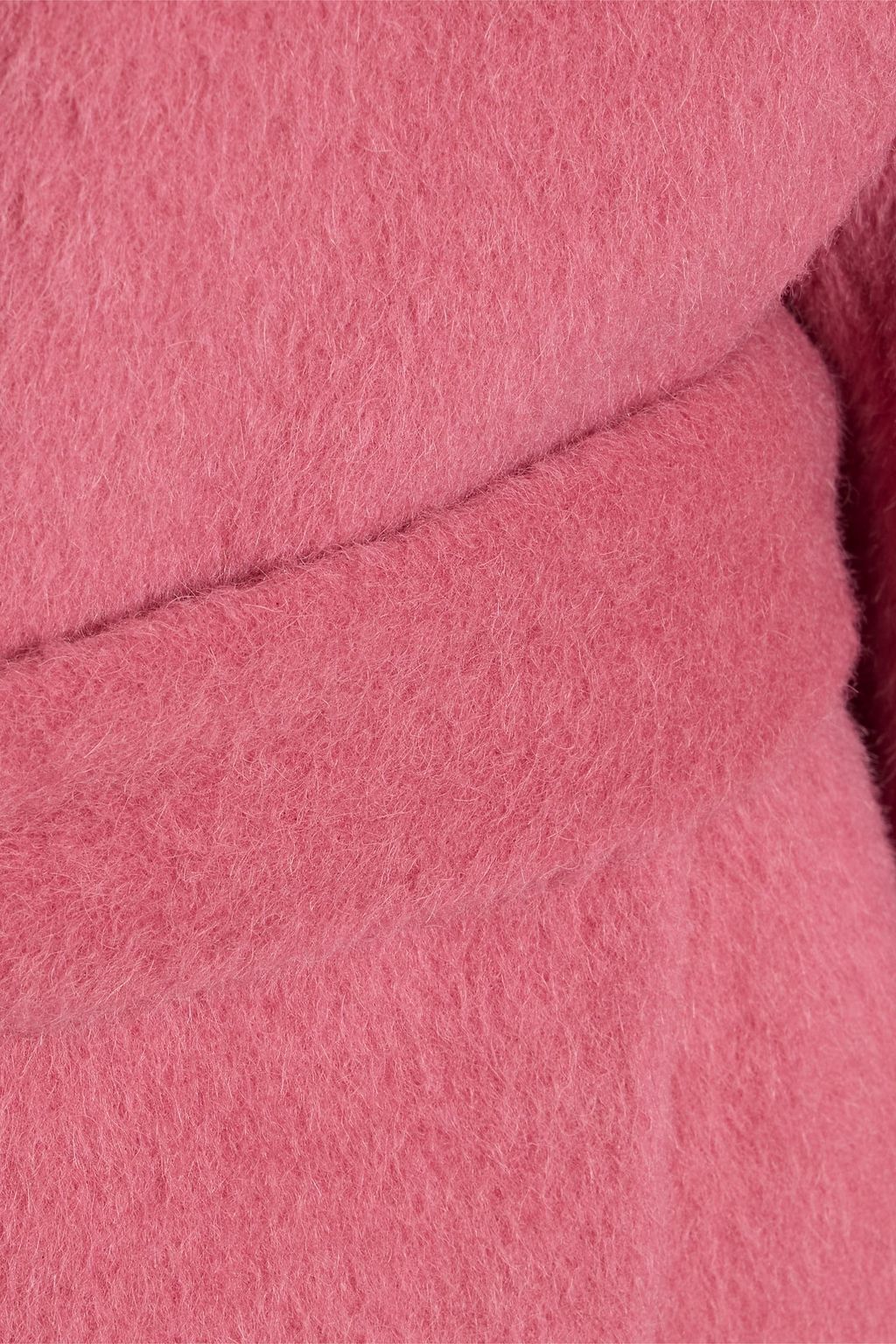 STAUD Dakota belted wool and alpaca-blend coat