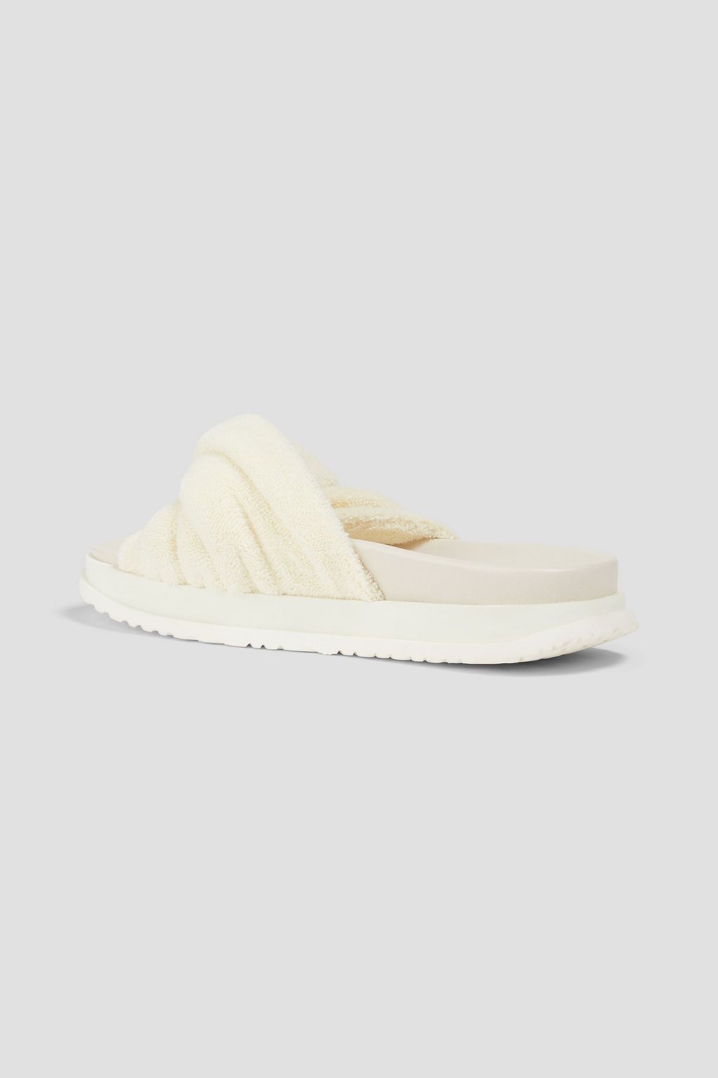 ZIMMERMANN Twisted terry slides