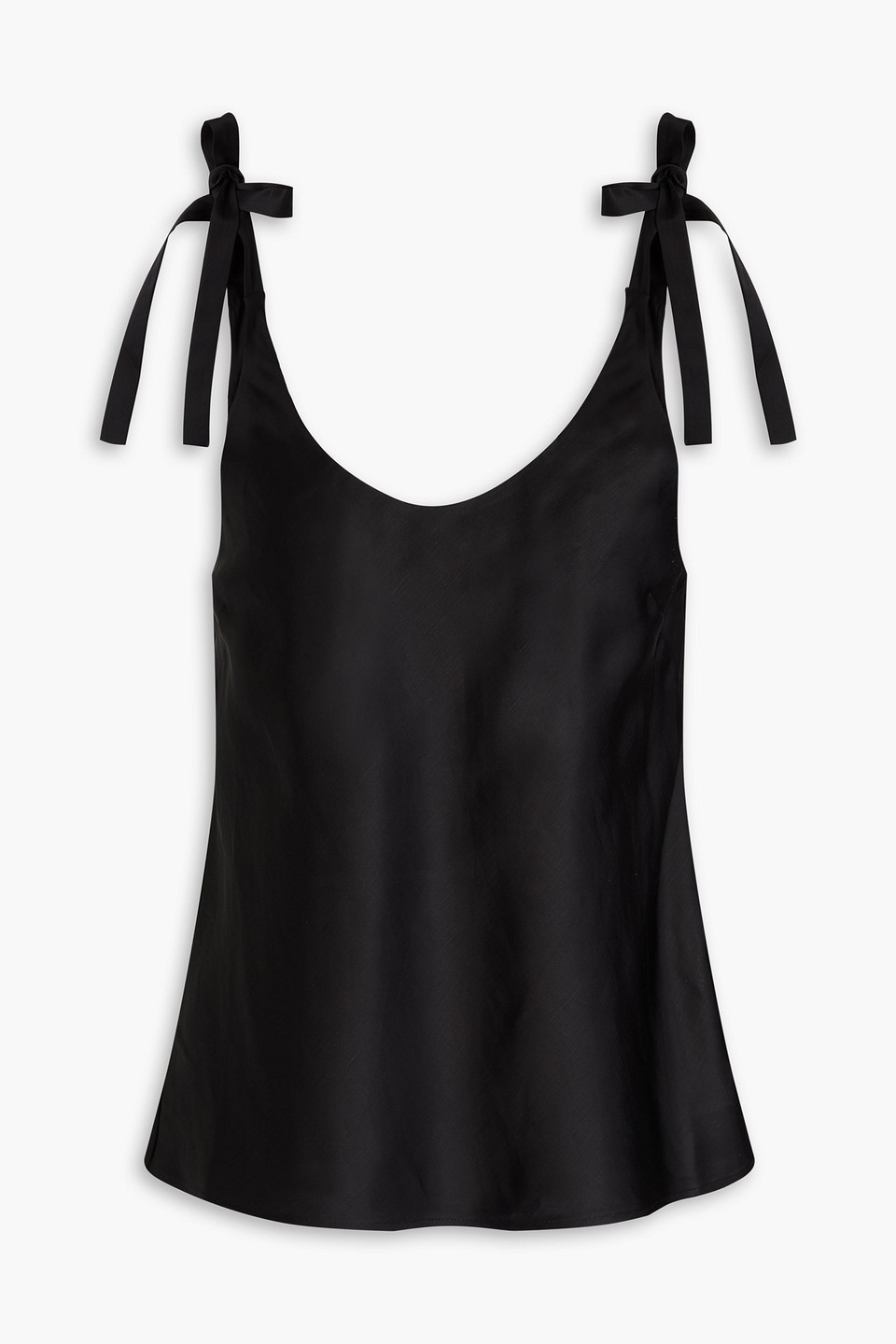 Zimmermann Satin Top In Black