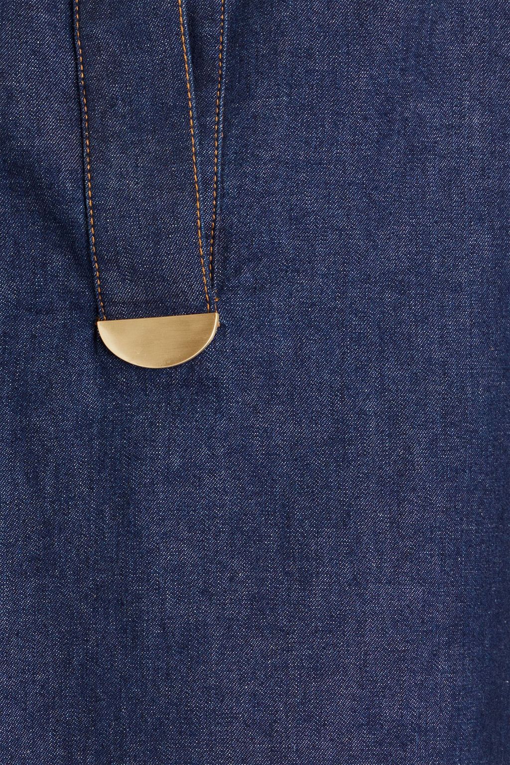 ZIMMERMANN Appliquéd denim shirt