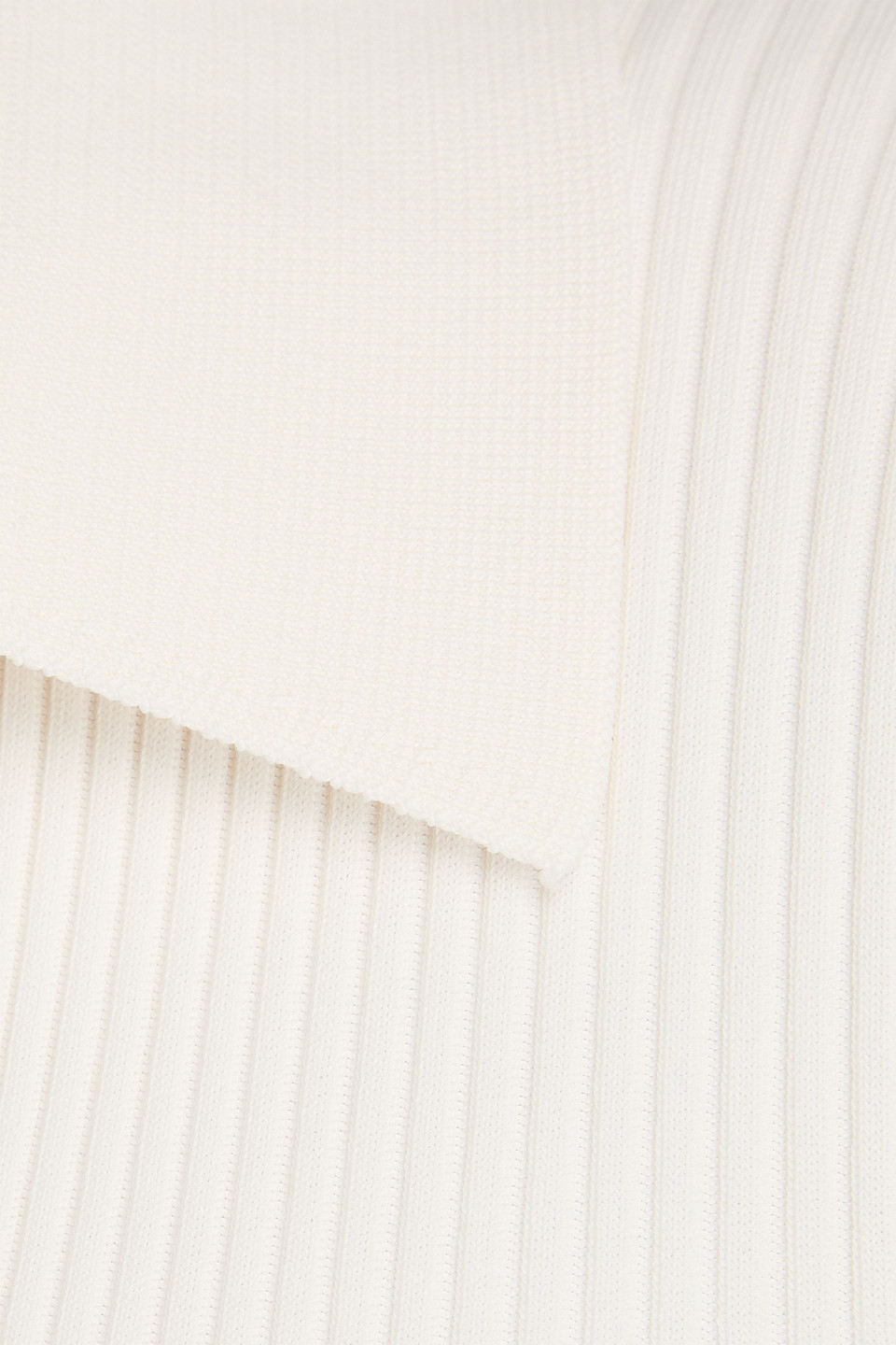 Zimmermann Poloshirt Aus Geripptem Jersey In Elfenbein