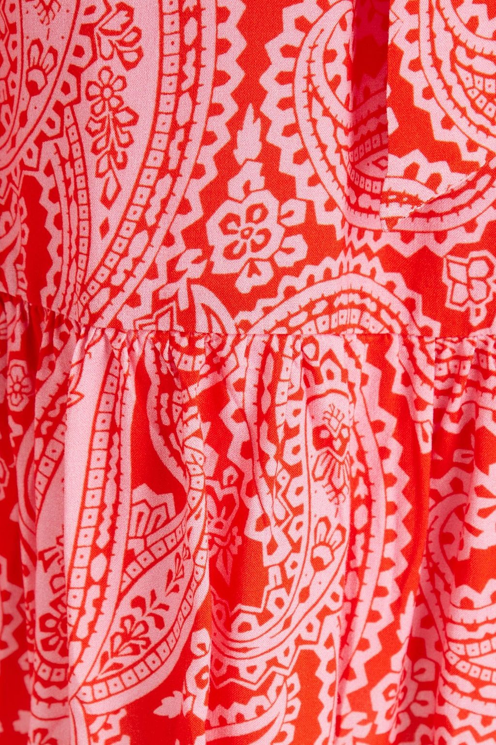 HEIDI KLEIN Tangier paisley-print mousseline mini shirt dress