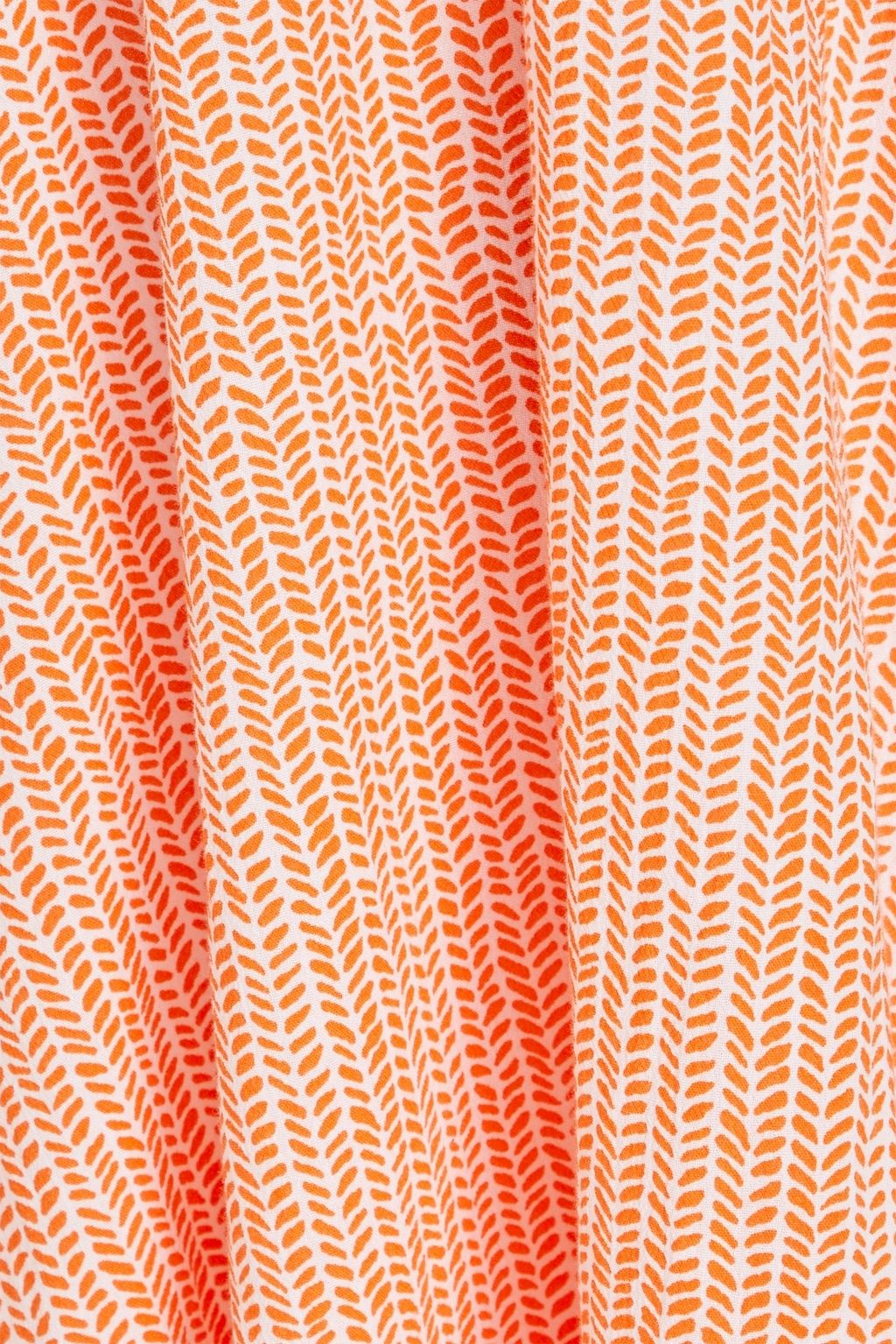 HEIDI KLEIN Printed cotton-mousseline halterneck maxi dress