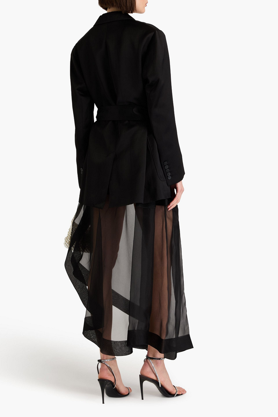 Zimmermann Shantung Blazer In Black