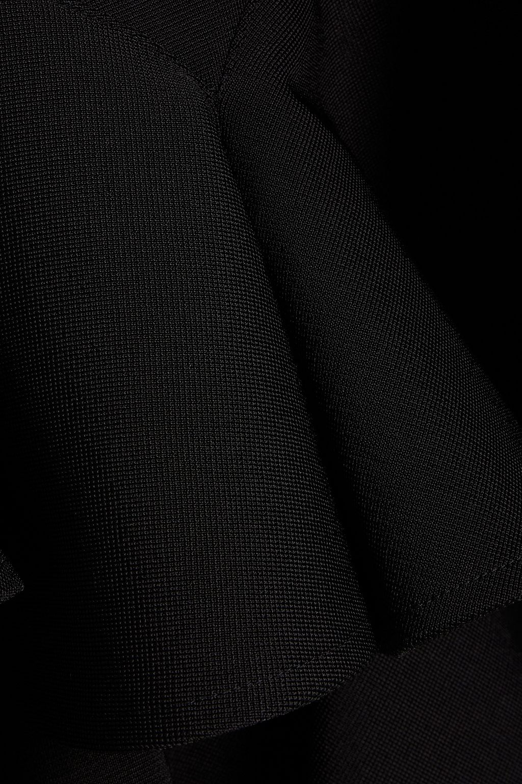 GIVENCHY Ruffled stretch-knit mini skirt