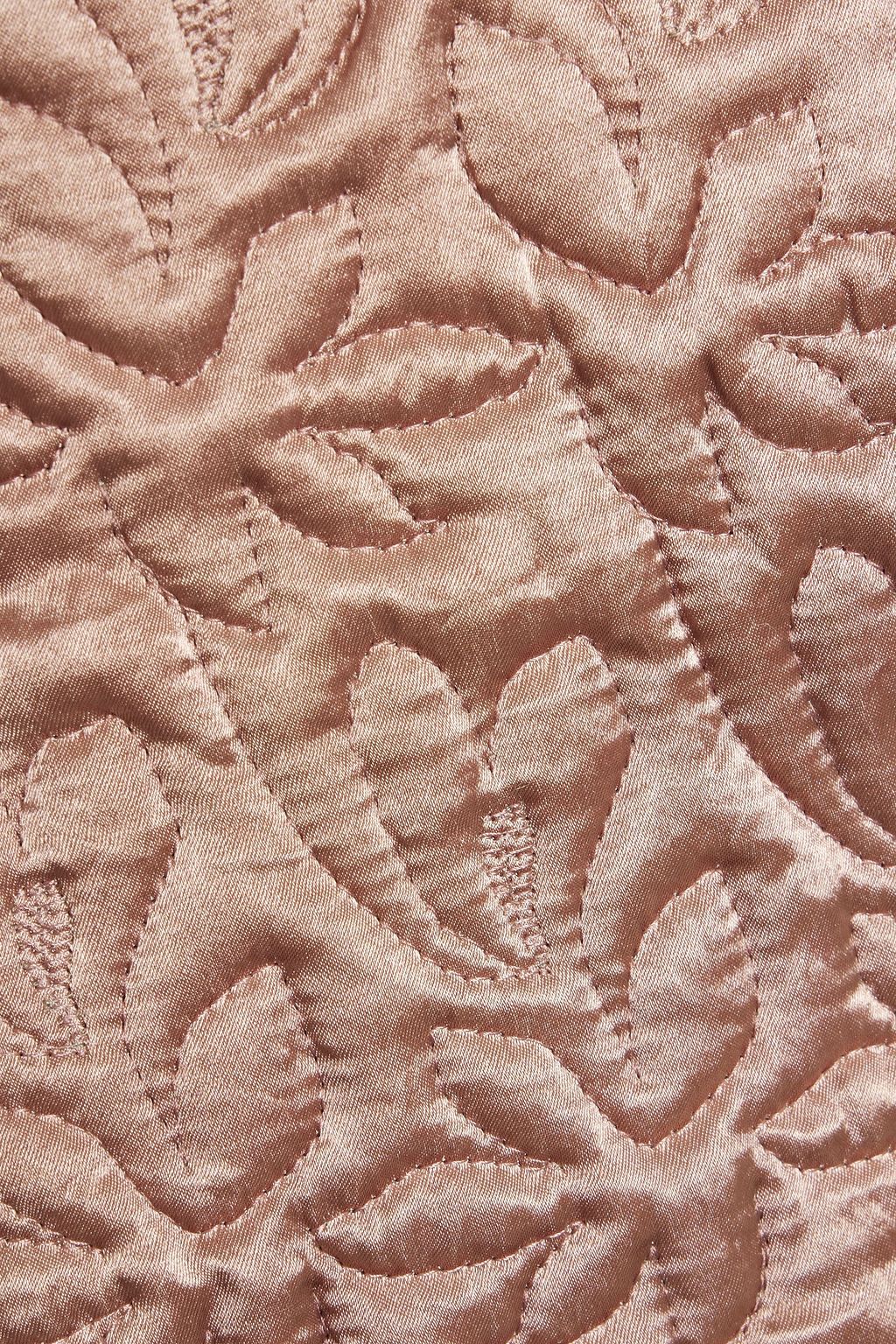 MAISON MARGIELA Quilted satin jacket