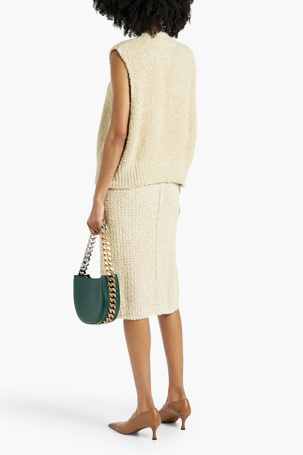 MAISON MARGIELA Flax-blend skirt