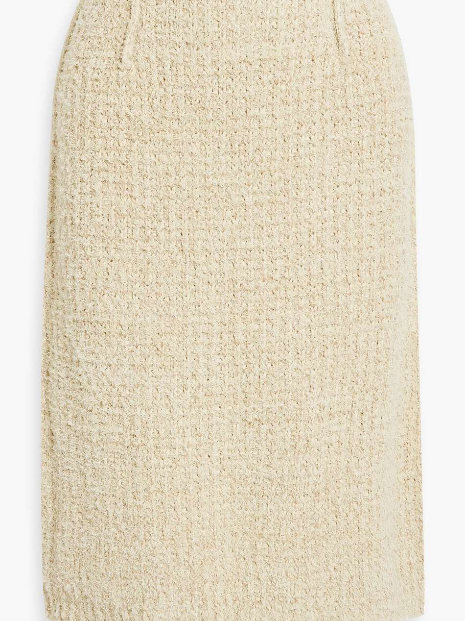 flax-blend skirt
