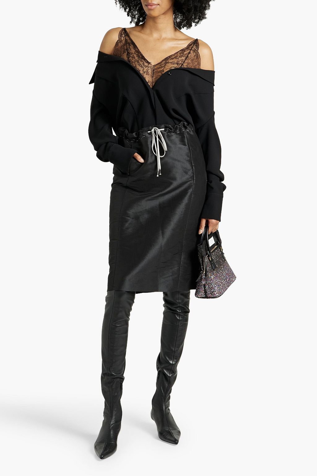 MAISON MARGIELA 태피터 스커트