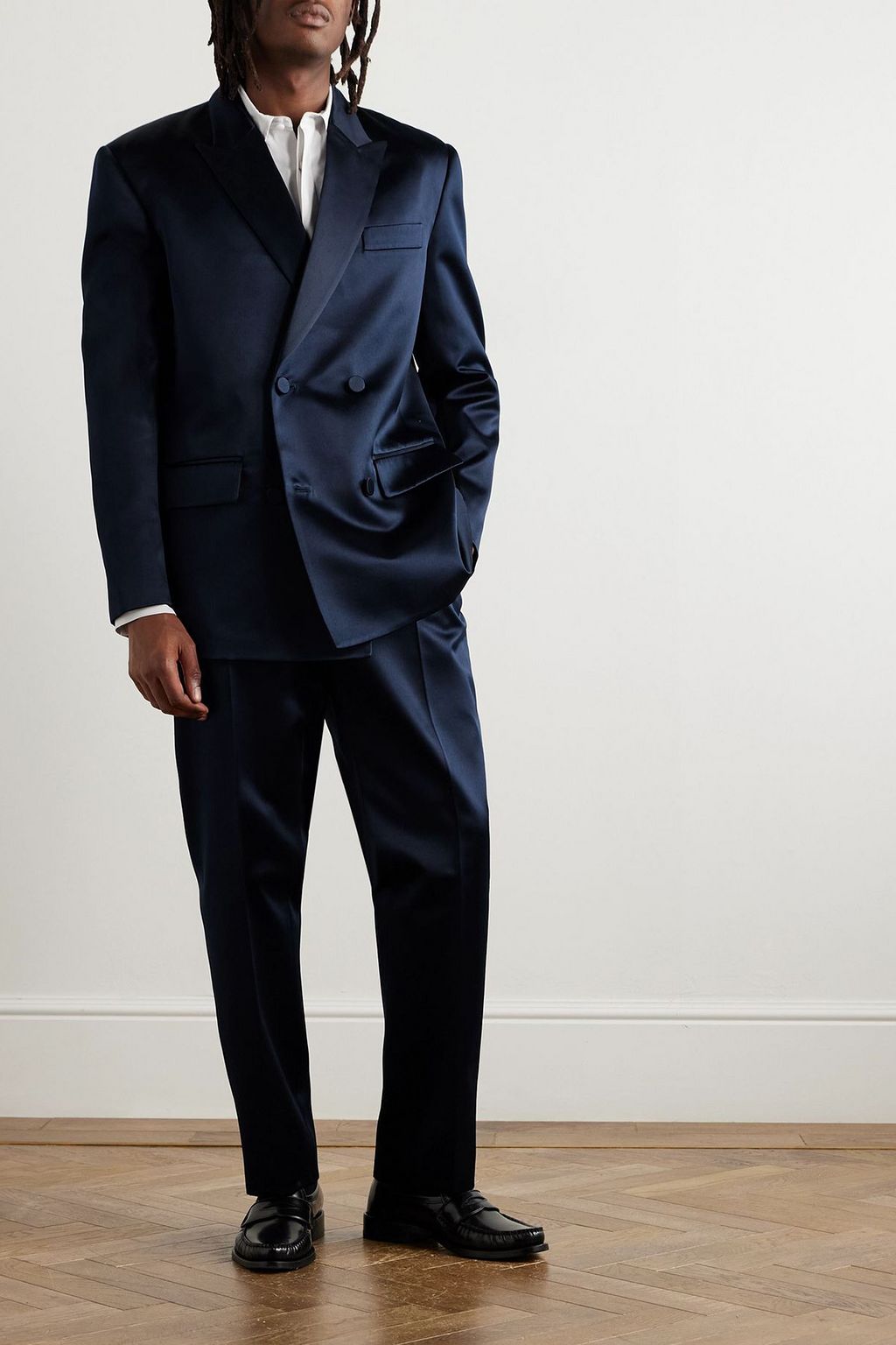 TOM FORD Atticus wool and silk-blend twill suit jacket | THE OUTNET