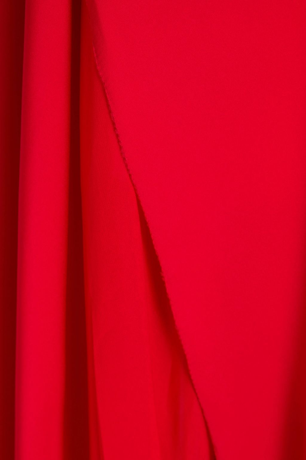 NICHOLAS Draped chiffon and stretch-silk satin maxi dress