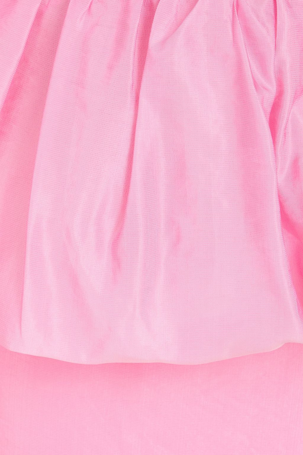 ROTATE BIRGER CHRISTENSEN Opili ruffled satin maxi skirt