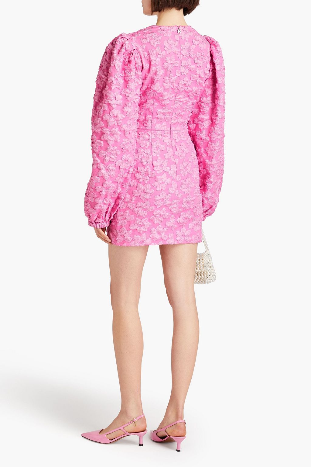 ROTATE BIRGER CHRISTENSEN Jacquard mini dress