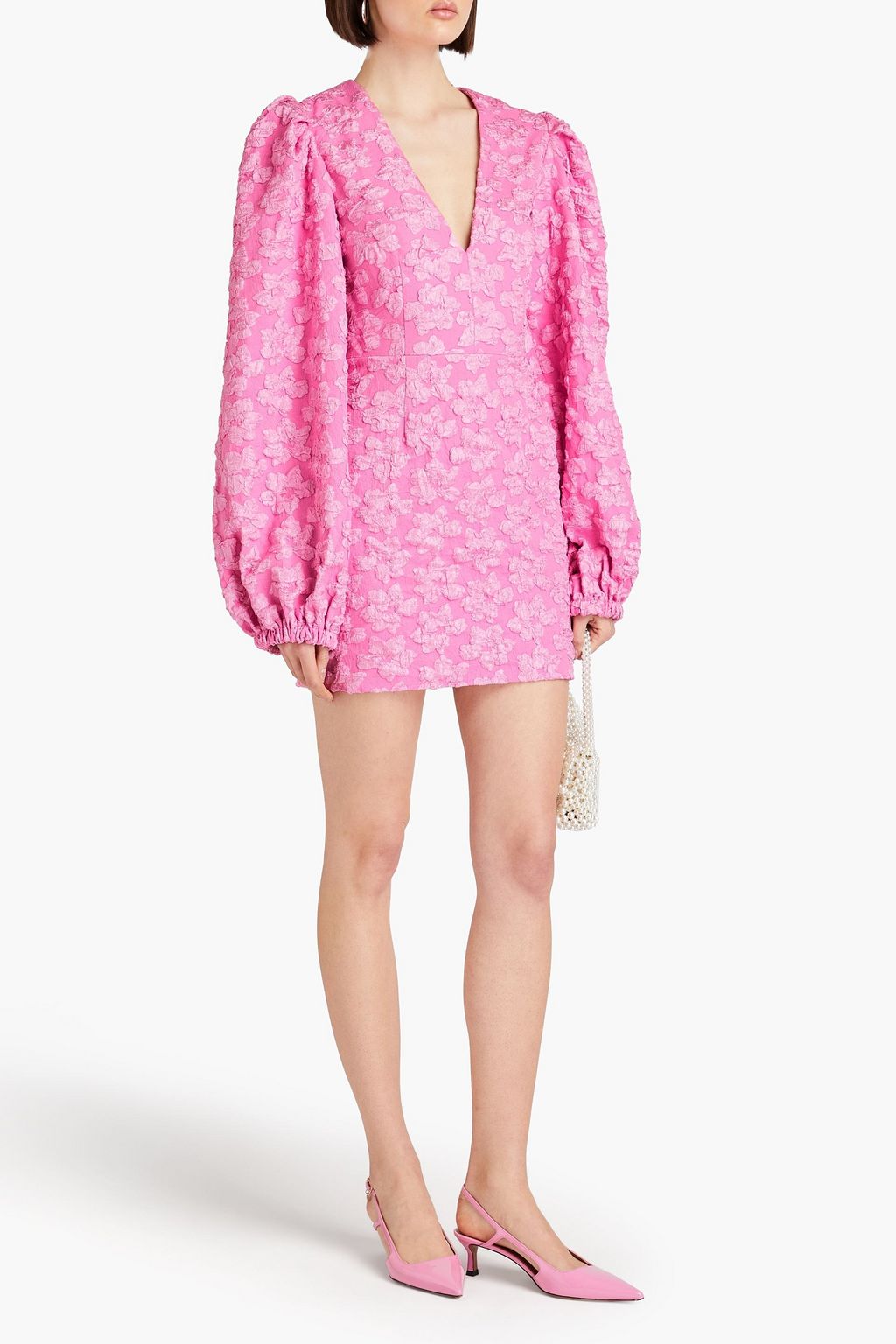 ROTATE BIRGER CHRISTENSEN Jacquard mini dress