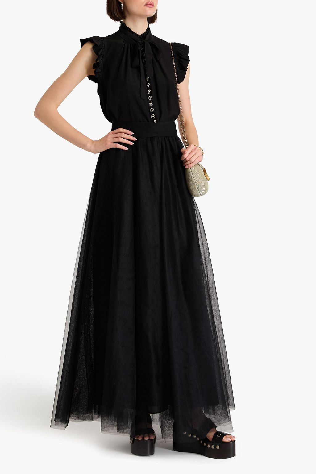 ZIMMERMANN Tulle maxi skirt