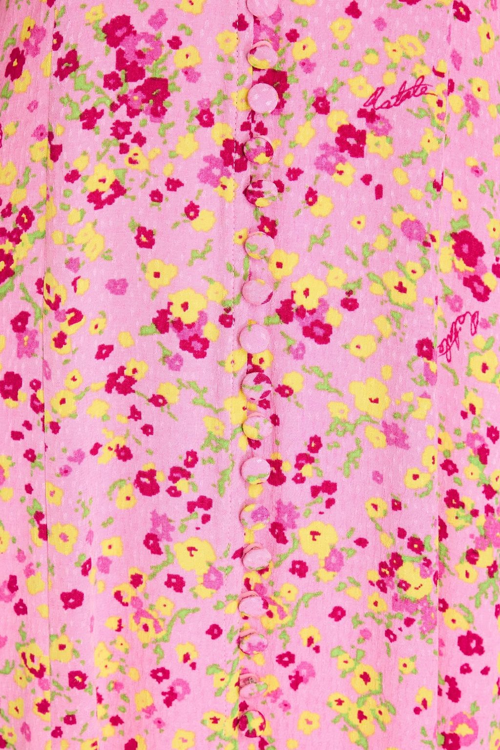 ROTATE BIRGER CHRISTENSEN Floral-print jacquard maxi dress