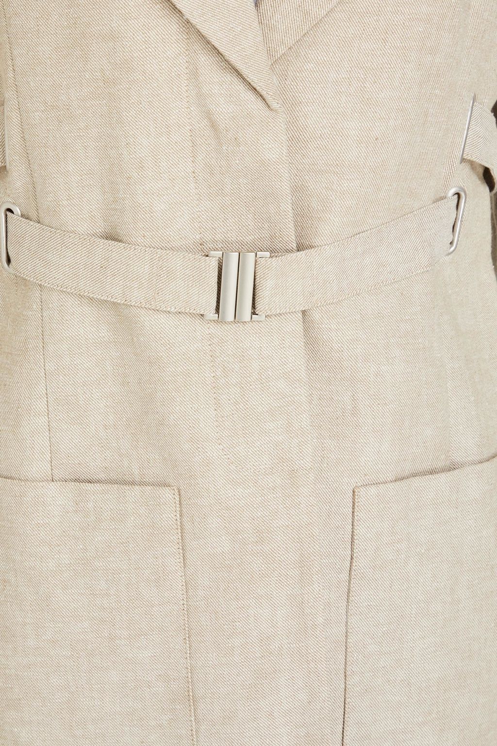 REMAIN BIRGER CHRISTENSEN Linen and cotton-blend twill blazer