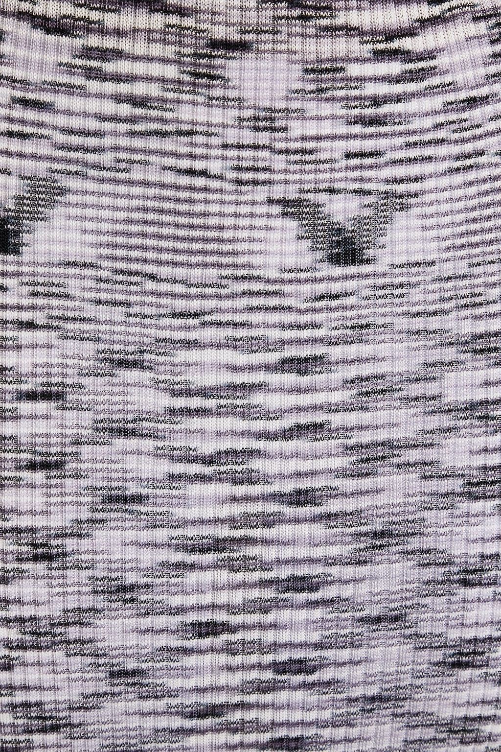 MISSONI 스페이스 다이 리브 맥시 스커트