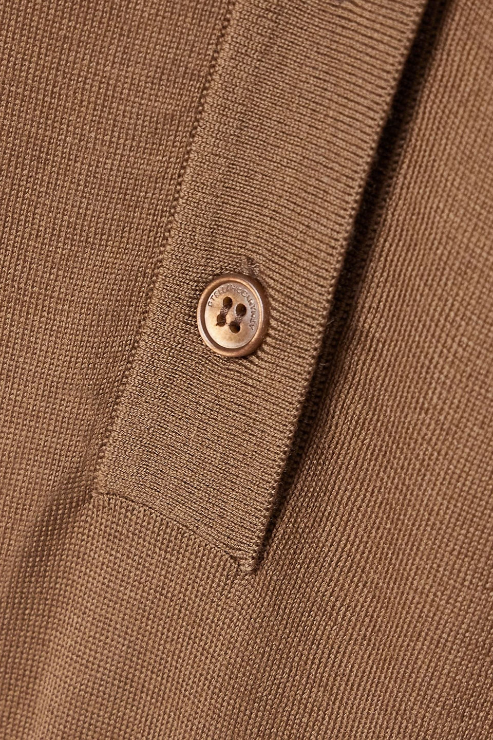 Stella Mccartney Wool Bodysuit In Brown