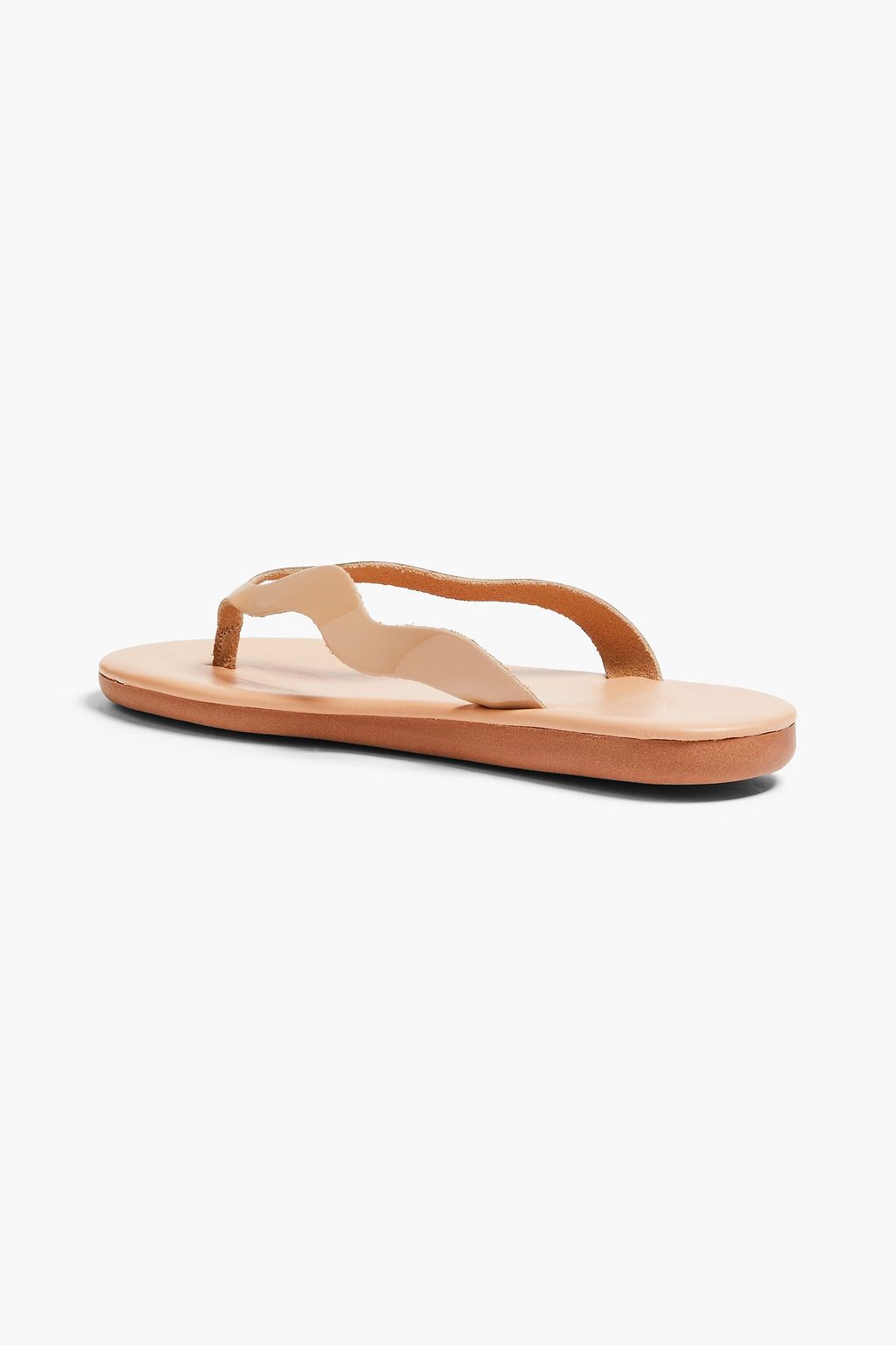 ANCIENT GREEK SANDALS Laconia patent-leather sandals