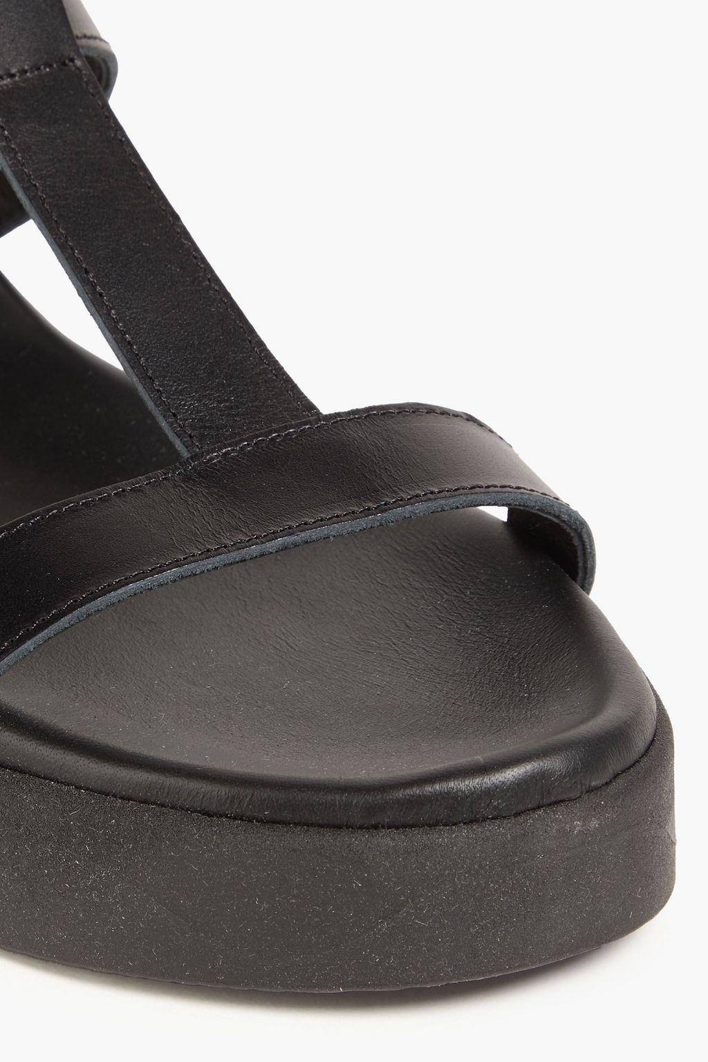 ANCIENT GREEK SANDALS 미르토바 가죽 플랫폼 샌들