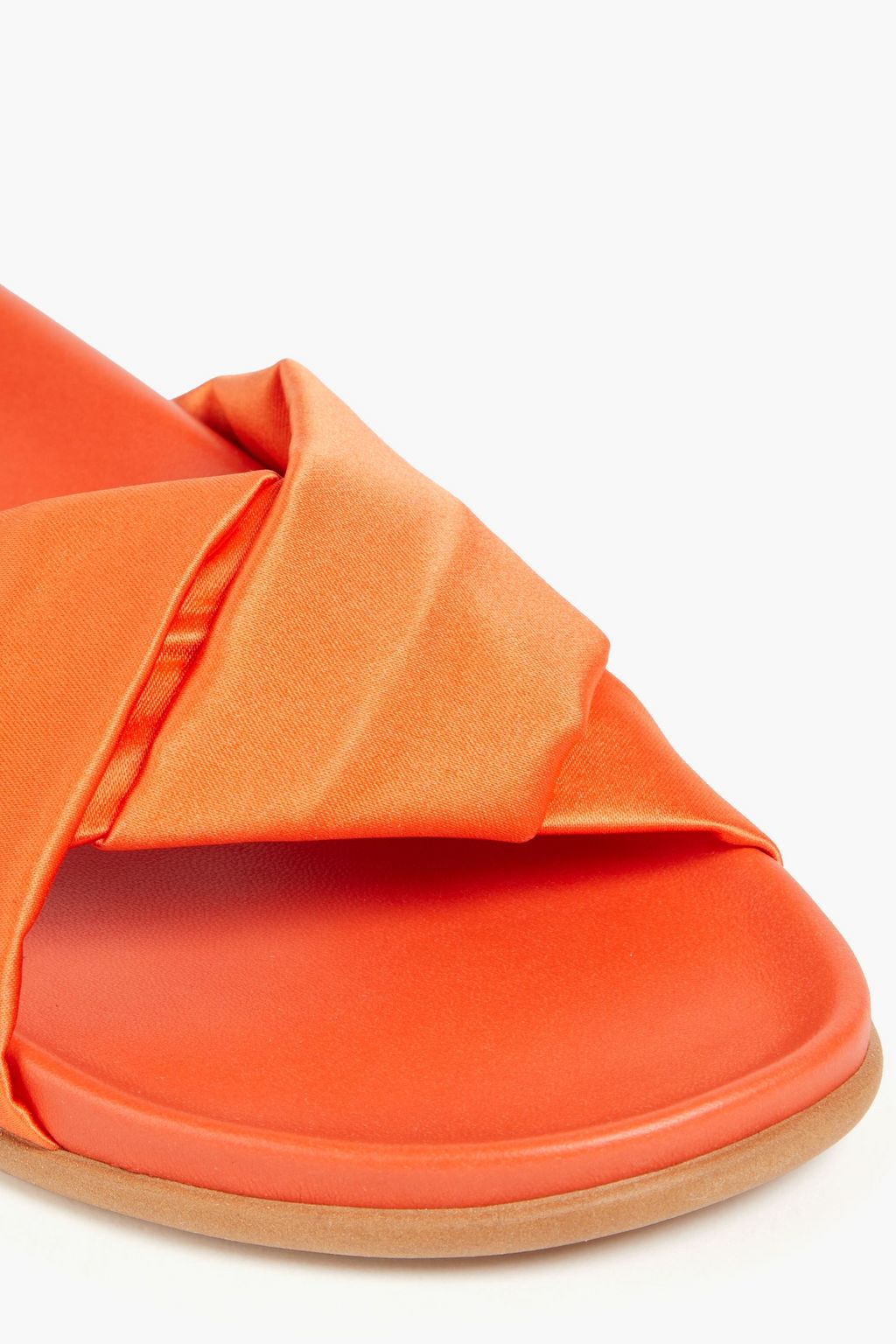 ANCIENT GREEK SANDALS 휘트니 새틴 슬라이드 샌들