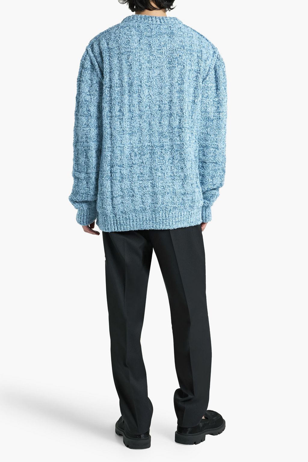 MAISON MARGIELA Bouclé-knit cotton-blend sweater
