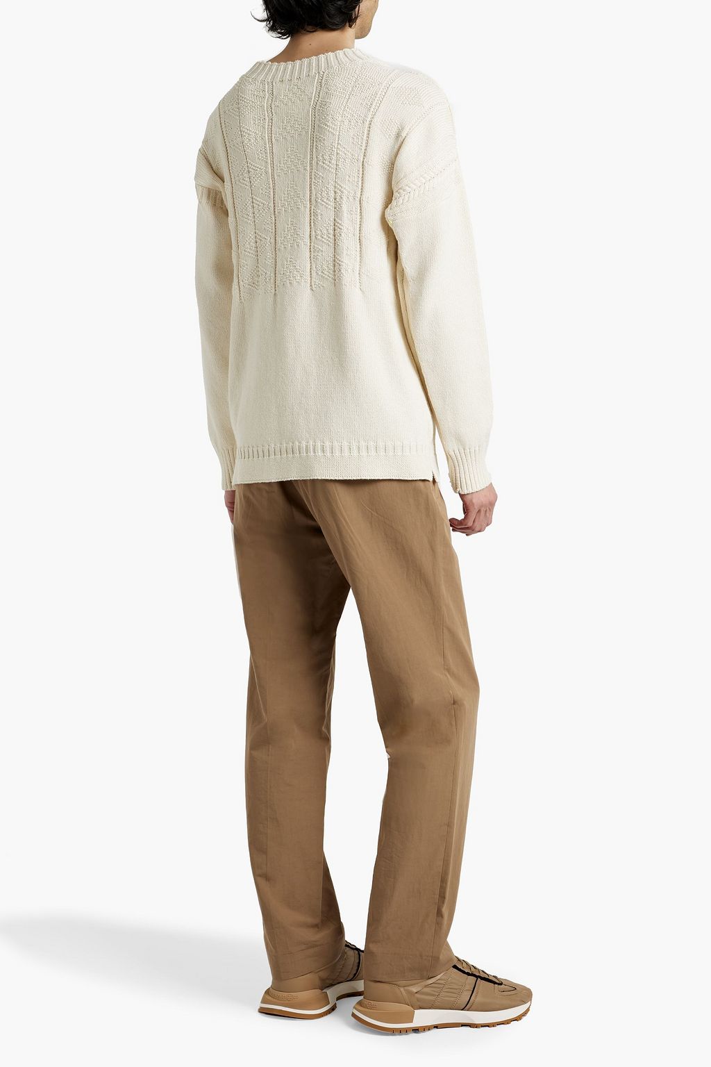 MAISON MARGIELA Pointelle-knit sweater