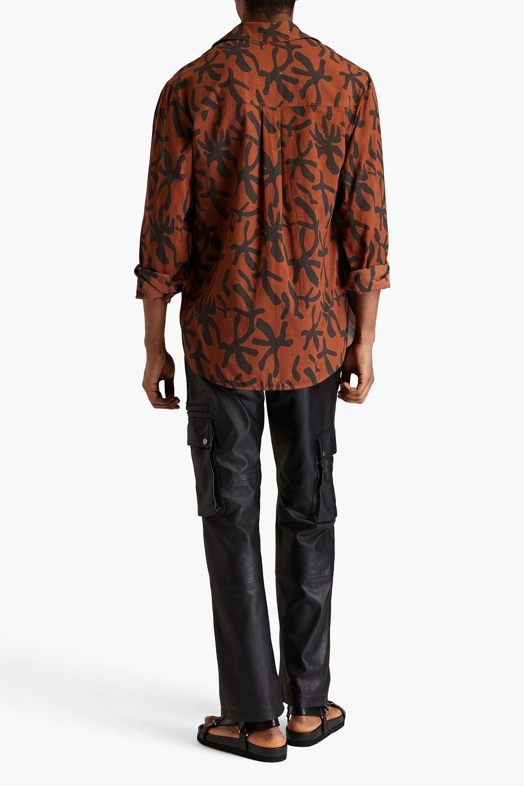 NANUSHKA Jilco printed cotton-voile shirt