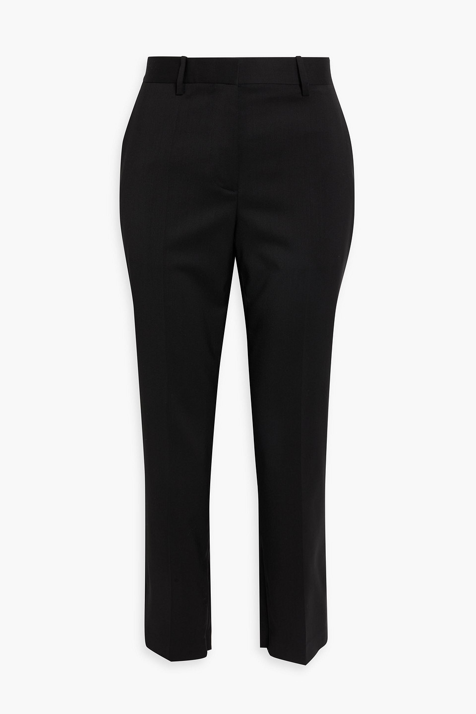 Helmut Lang Wool-twill Straight-leg Pants In Black