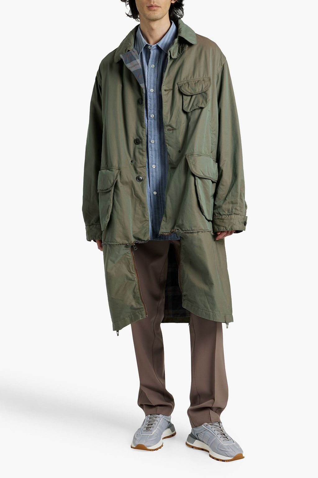 【2024年】高評価レビューアイテム特集 Cotton-twill MARGIELA MAISON field OUTNET THE | jacket ジャケット・アウター