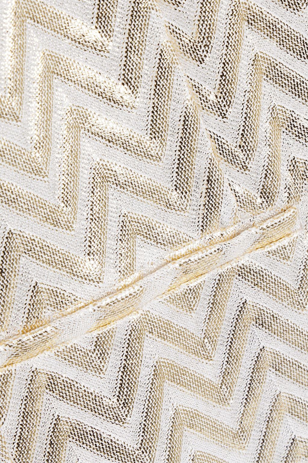 MISSONI Metallic cotton-blend blazer
