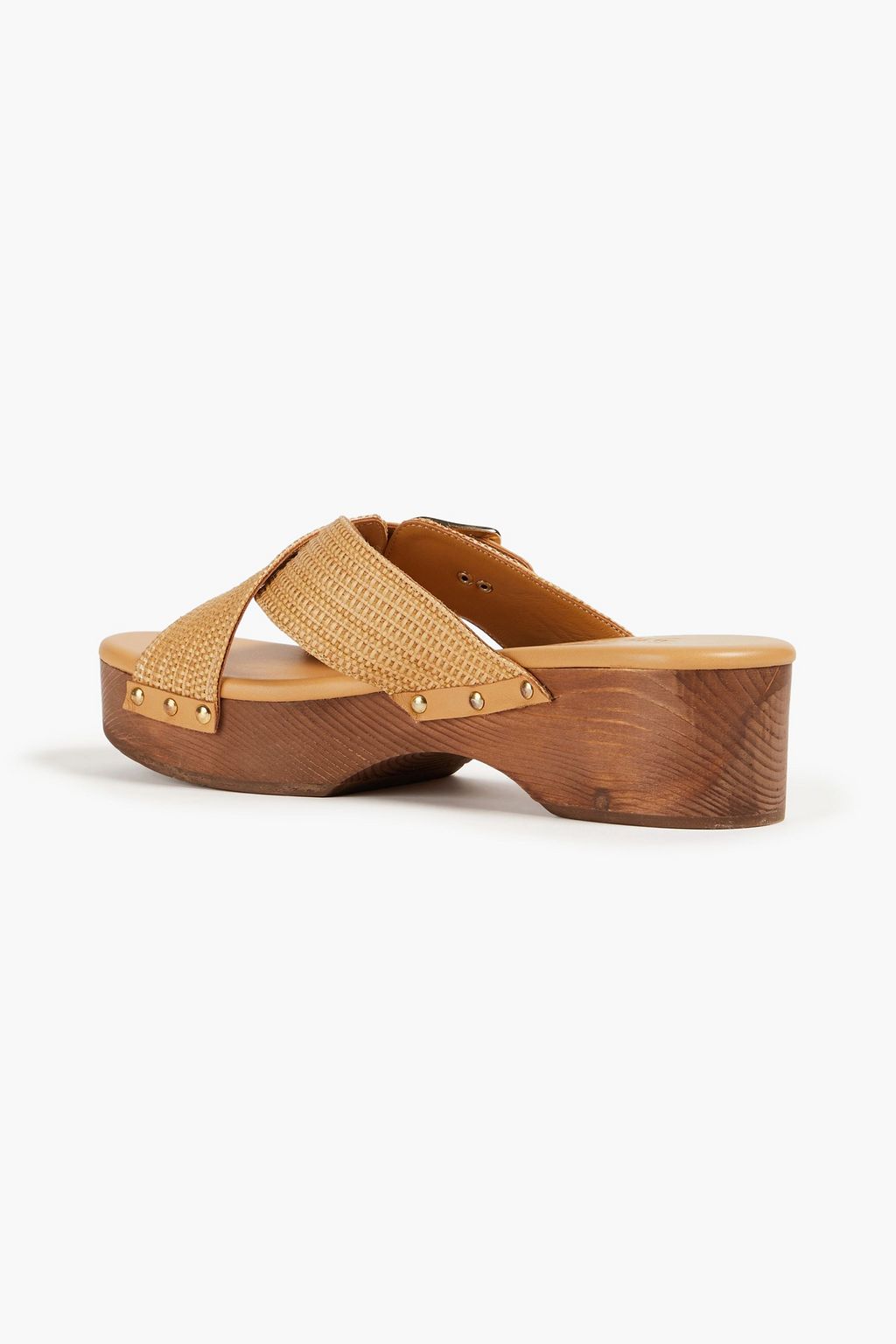 ANCIENT GREEK SANDALS صندل "ماريليسا" من نسيج الرافيا