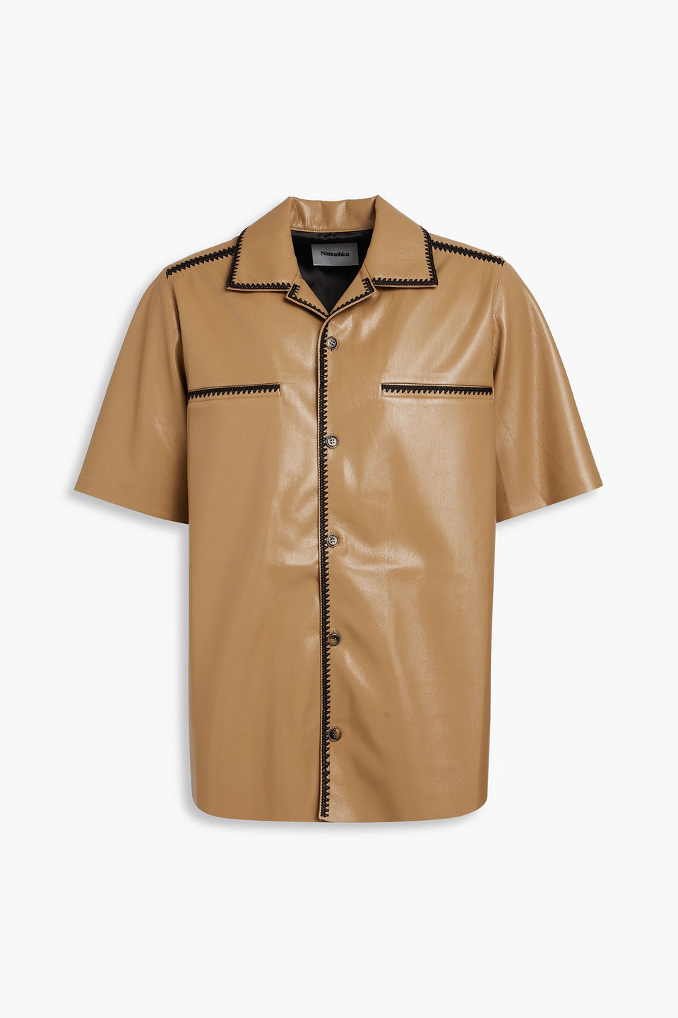 Nanushka Julian Okobor™ Shirt In Brown