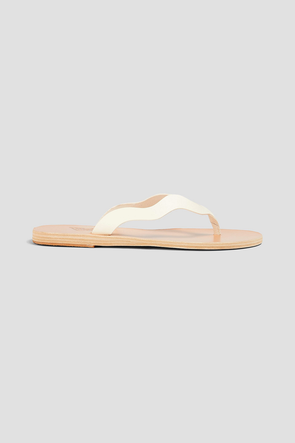 Ancient Greek Sandals Laconia Leather Sandals In Off-white