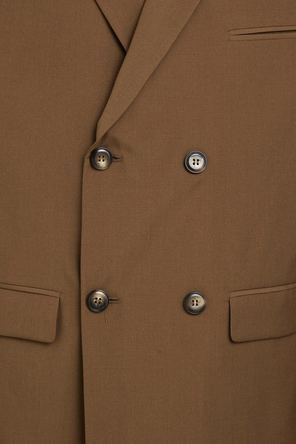 Nanushka Renan Woven Suit Jacket In Light Brown