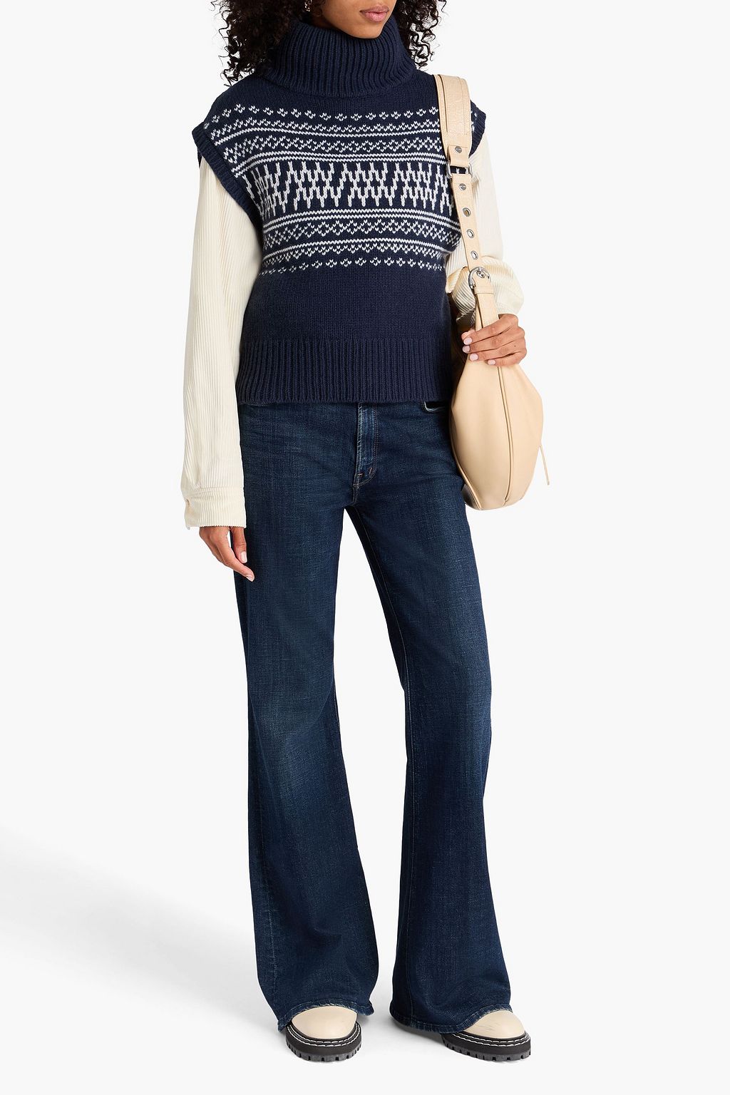 WE NORWEGIANS Setesdal merino wool and cashmere-blend vest